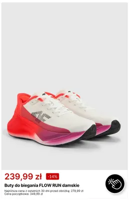 Buty do biegania Flow Run damskie 4F promocja w 4F