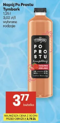 Napój po prostu promocja w Delikatesy Centrum