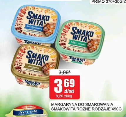 Margaryna do smarowania Smakowita promocja w Bingo
