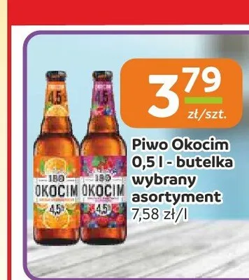 Piwo Okocim promocja w Społem Częstochowa