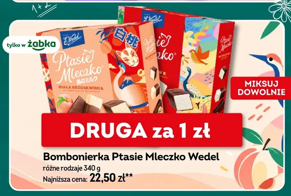 Bombonierka Ptasie Mleczko E.Wedel promocja w Żabka