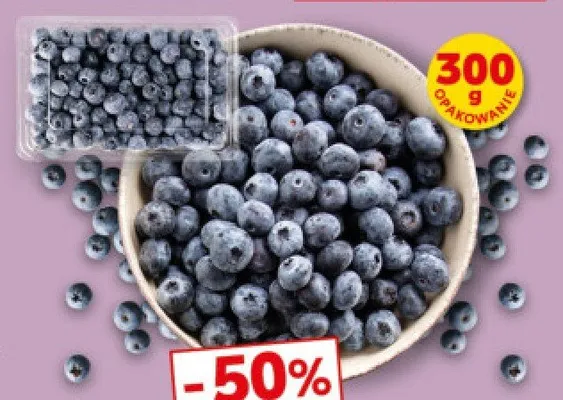 Borówki amerykańskie 300 g promocja w Kaufland
