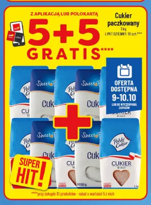 Cukier paczkowany Polski promocja w POLOmarket