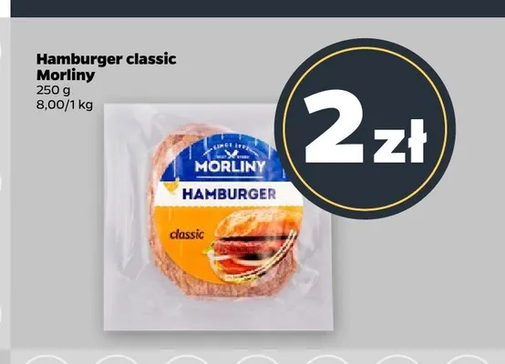 Hamburger classic Morliny promocja w Netto
