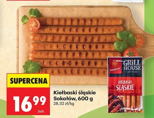 Kiełbaski śląskie promocja w Biedronka
