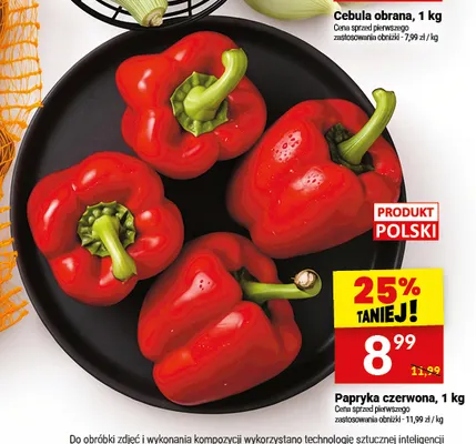 Papryka czerwona promocja w Twój Market