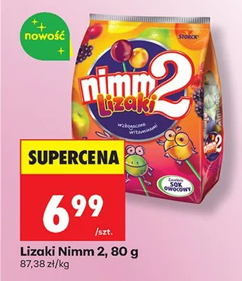 Lizaki Nimm 2 promocja w Biedronka