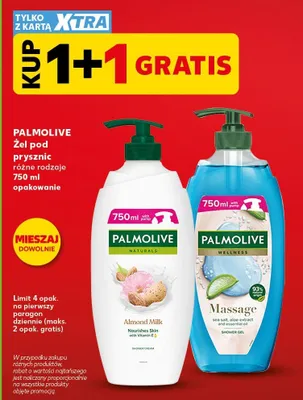 Palmolive Żel pod prysznic Naturals Almond Milk promocja w Kaufland