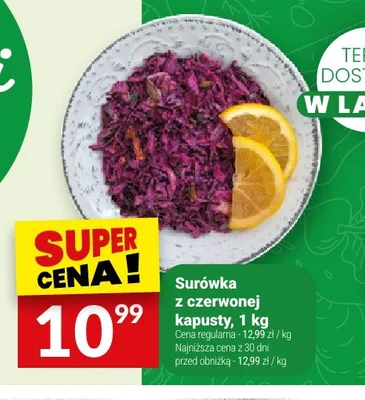 Surówka z czerwonej kapusty Białecki Kuchnia promocja w Twój Market