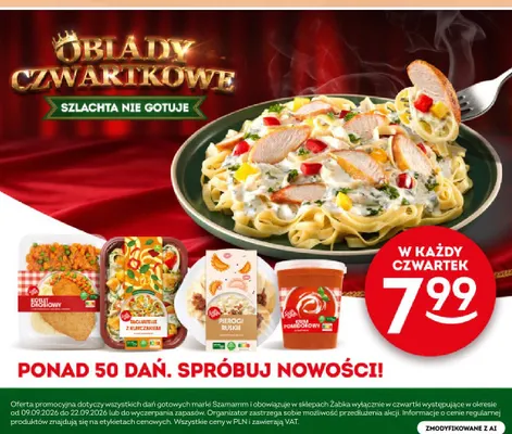 Pierogi ruskie Szamamm promocja w Żabka
