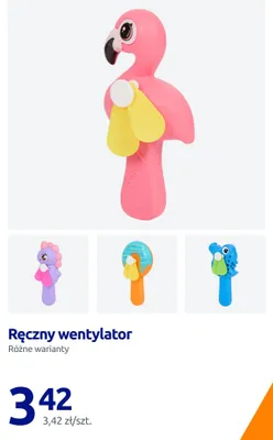 Ręczny wentylator promocja w Action