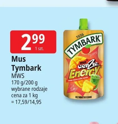 Mus Tymbark promocja w Leclerc
