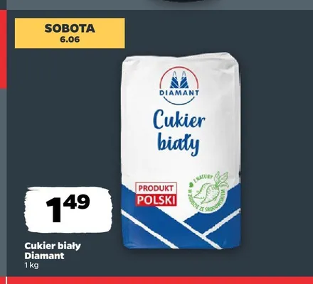 Cukier biały Diamant promocja w Netto