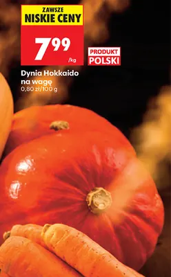 Dynia Hokkaido promocja w Biedronka