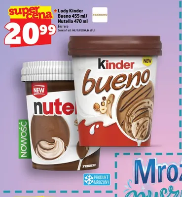 Lody Kinder Bueno promocja w TOPAZ