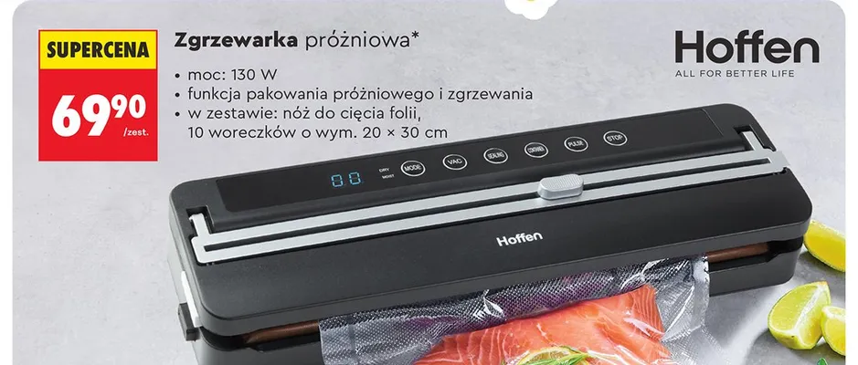 Zgrzewarka próżniowa promocja w Biedronka