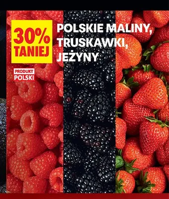 Truskawki polskie promocja w Biedronka