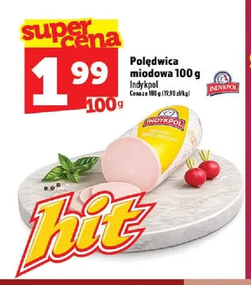Polędwica miodowa Indykpol promocja w TOPAZ