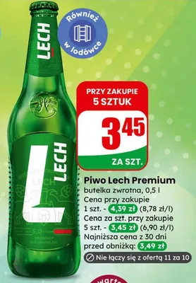 Piwo promocja w Dino