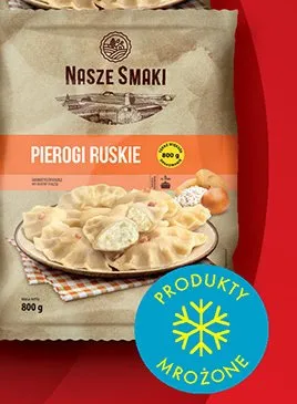 Pierogi ruskie promocja w Biedronka