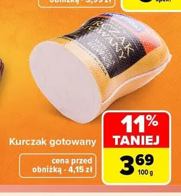 Kurczak gotowany Tarczyński promocja w Carrefour Market