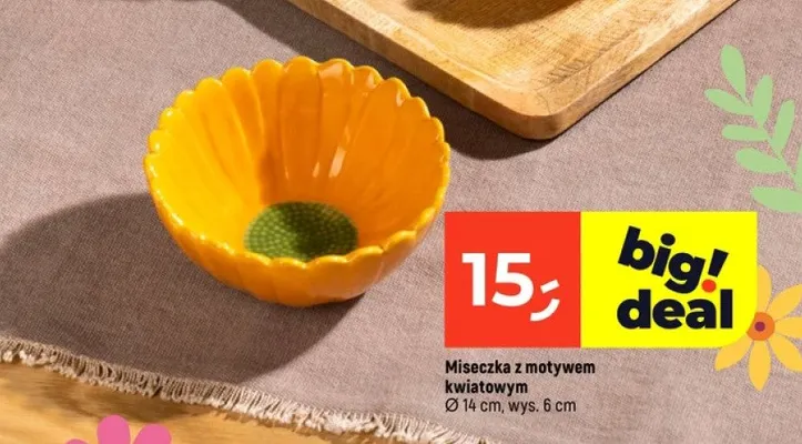 Miseczka z motywem kwiatowym Dealz promocja w Dealz