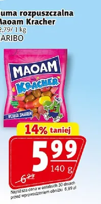 Guma rozpuszczalna Maoam Kracher promocja w Prim Market