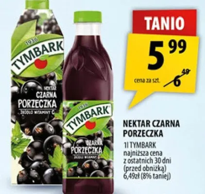 Nektar czarna porzeczka promocja w Arhelan