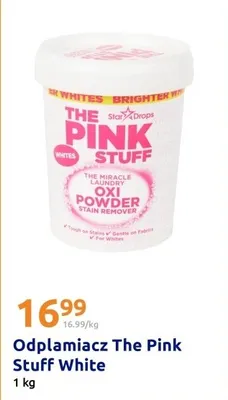 Odplamiacz The Pink Stuff White promocja w Action
