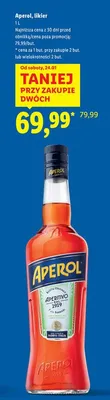 Likier aperitivo promocja w Lidl