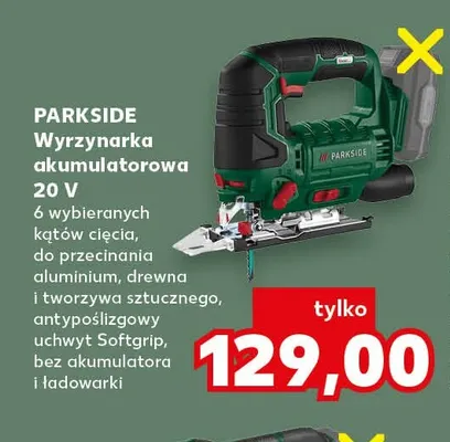Wyrzynarka akumulatorowa Parkside promocja w Kaufland