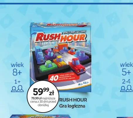 Gra logiczna Rush Hour promocja w Empik