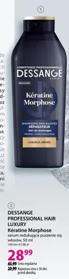 DESSANGE PROFESSIONAL HAIR LUXURY Kératine Morphose serum redukujące puszenie się włosów promocja w Hebe