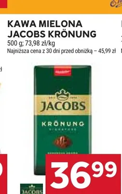 Kawa mielona Jacobs Krönung promocja w Stokrotka