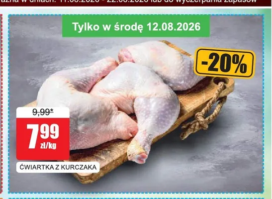 Ćwiartka z kurczaka promocja w Bingo