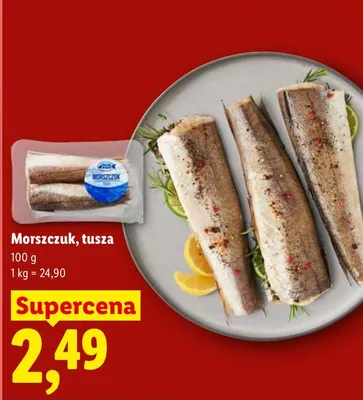 Morszczuk, tusza promocja w Lidl