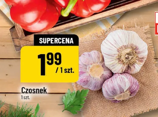 Czosnek promocja w POLOmarket