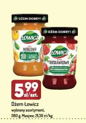 Dżem truskawkowy Łowicz promocja w Avita