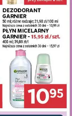 Płyn micelarny Garnier promocja w Stokrotka
