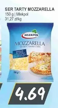 Ser tarty Mozzarella Mlekpol promocja w Słoneczko