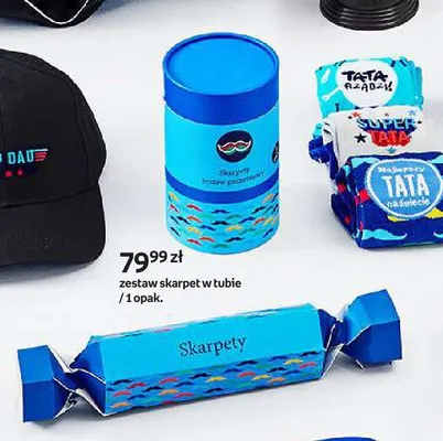 Zestaw skarpet w tubie promocja w Empik