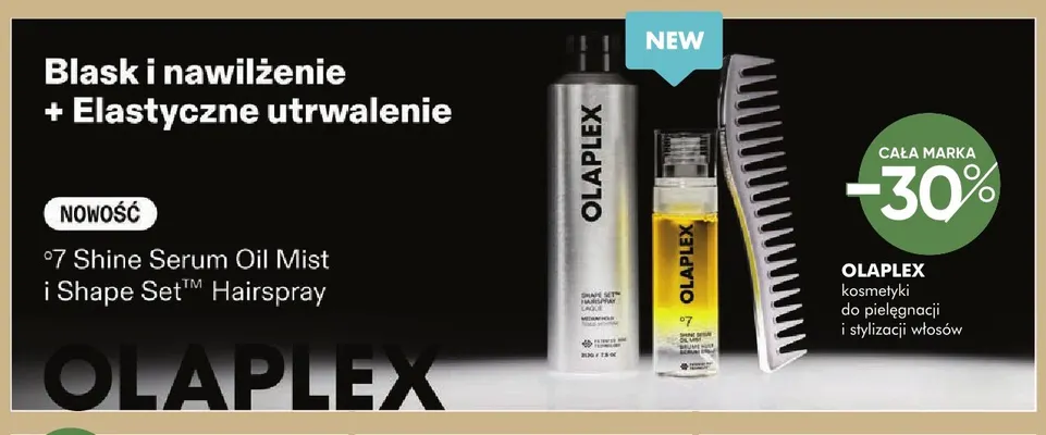 Serum do włosów N°7 Shine Serum Oil Mist Olaplex promocja w Super-Pharm