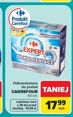 Odkamieniacz do pralek Carrefour Expert promocja w Carrefour