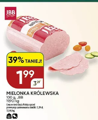 Mielonka królewska JBB promocja w Chata Polska