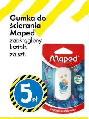 Gumka do ścierania Maped zaokrąglony kształt promocja w Tedi