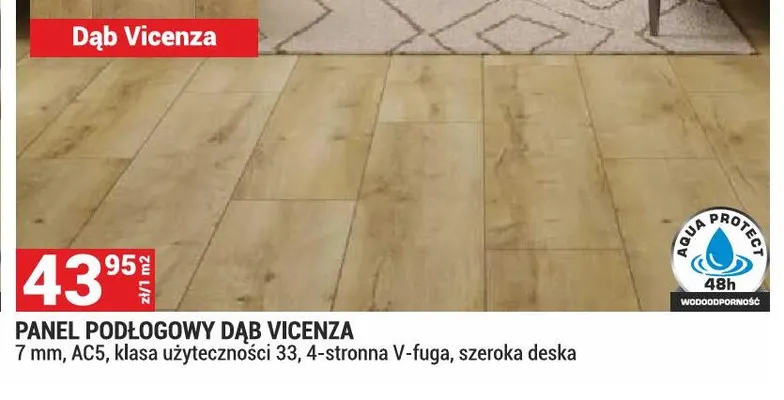 Panel podłogowy Dąb Vicenza Classen promocja w Merkury Market