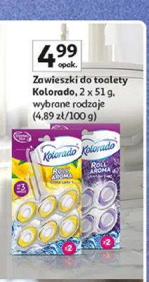 Zawieszki do toalety Kolorado 2-pak promocja w Auchan