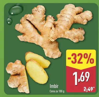 Imbir promocja w Aldi