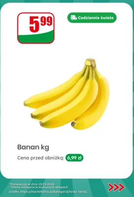 Banan promocja w Dino