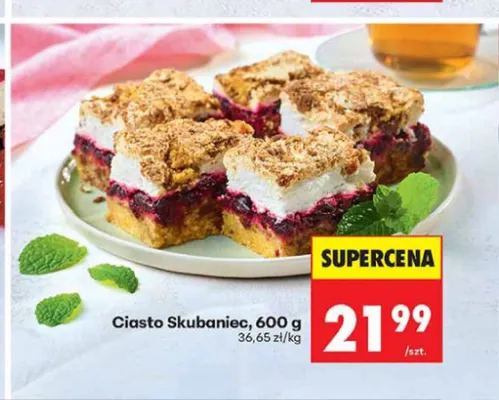 Ciasto Skubaniec promocja w Biedronka